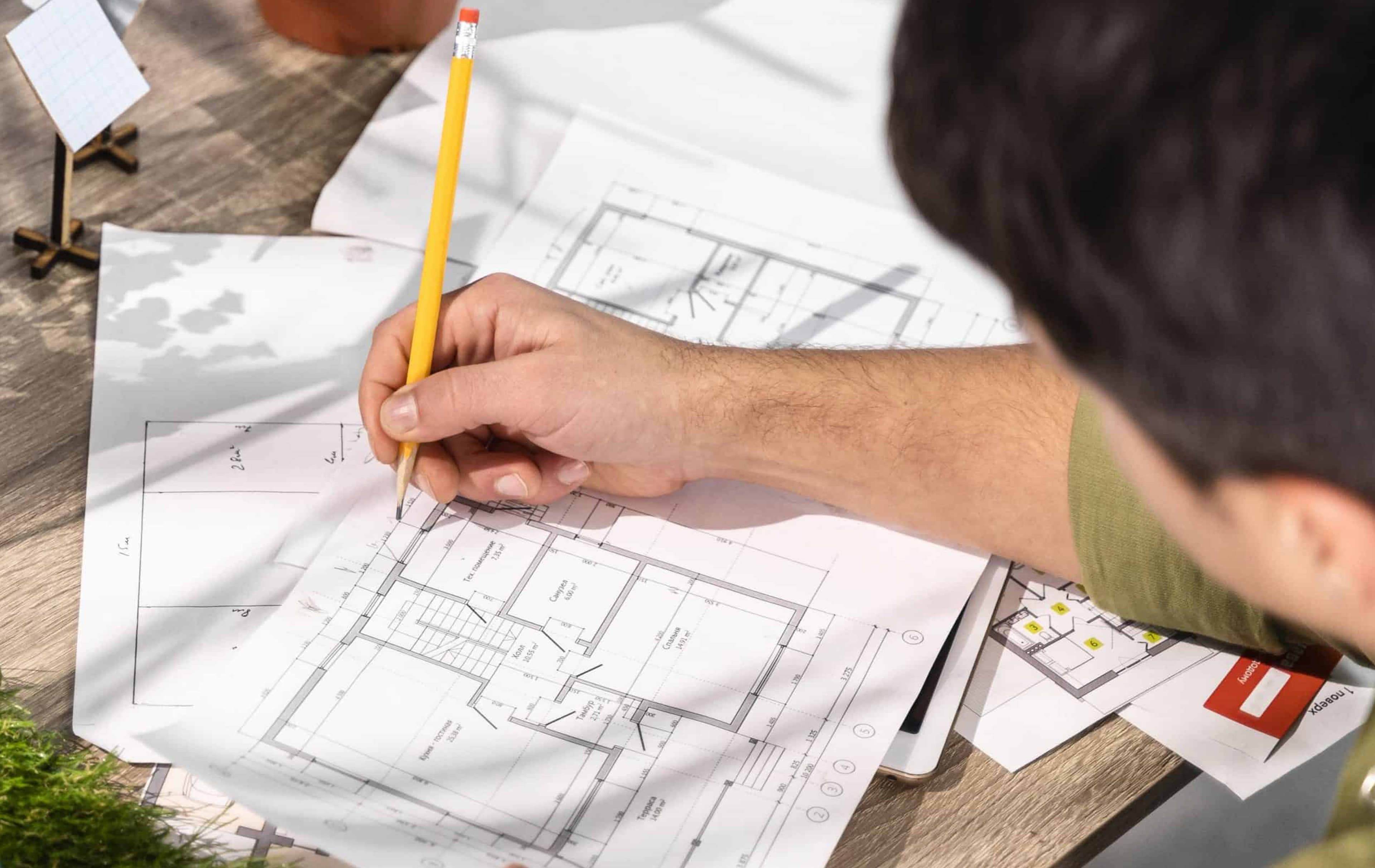 Architectural design services involve a structured, multi-phase process where architects translate client goals into functional, safe, and aesthetic building designs. These services range from developing conceptual sketches, floor plans, and site plans to exploring spatial relationships, scale, and form to refining the design by finalizing materials, layouts, and 3D models (renderings), and integrating engineering systems.  It is concluded by producing detailed, technical drawings, specifications, and construction documents used for permits, bidding, and construction.